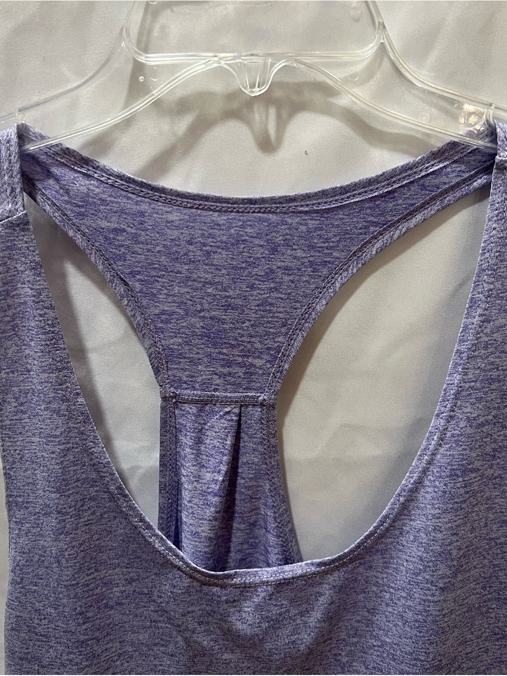 SHEIN Lilac Ribbed Racerback Tank - Picture 2 of 5